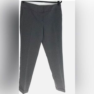 Worthington Womens Pants Size 14
Modern Fit Black White Dot Cuffed Slim
Trouser